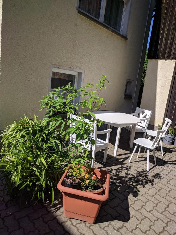 Ferienhaus Johanna & Ferienwohnung Thum Weischlitz ภายนอก รูปภาพ